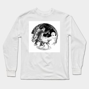 Where shall the 'nighted Showman go? Long Sleeve T-Shirt